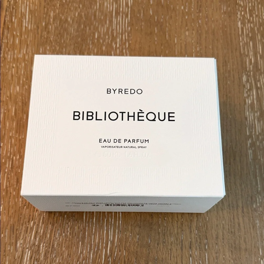 EMPTY BOX Byredo Bibliothèque Eau de Parfum